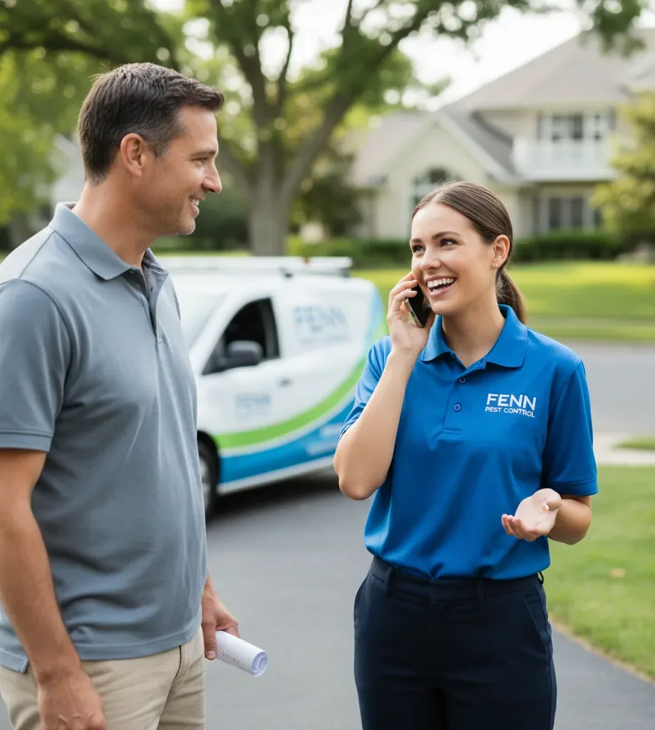 Fenn Pest Control customer support in Delavan